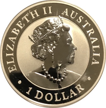 1 Dollar – Elizabeth II (6th Portrait – Australian Brumby – Silver Bullion Coin)