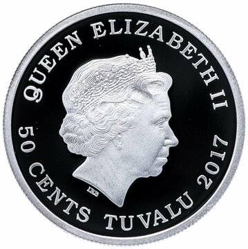 50 Cents – Elizabeth II (Horses)