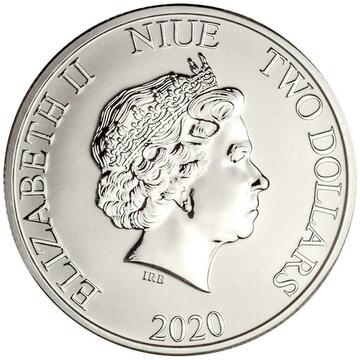 2020 2 Dollars – Elizabeth II (Circle of Life)
