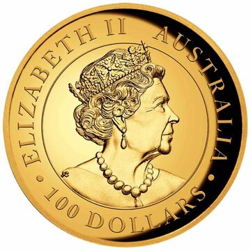 2020 100 Dollars – Elizabeth II (6th Portrait – Koala – Gold Proof High Relief)