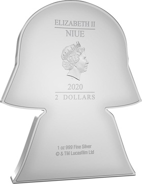2020 2 Dollars – Elizabeth II (Darth Vader)