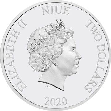 2020 2 Dollars – Elizabeth II (Pooh and Tigger)