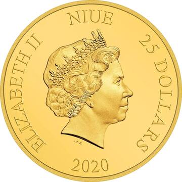 2020 25 Dollars – Elizabeth II (Albus Dumbledore)