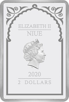 2020 2 Dollars – Elizabeth II (Archangel Raphael)