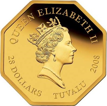 2008 28 Dollars – Elizabeth II (Good Fortune)