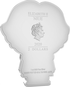 2020 2 Dollars – Elizabeth II (Ron Weasley)