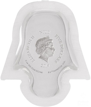 2019 5 Dollars – Elizabeth II (Darth Vader Helmet)