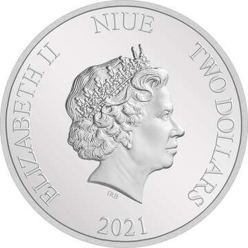 2021 2 Dollars – Elizabeth II (The Sorcerer’s Apprentice)