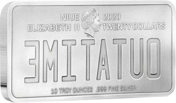2020 20 Dollars – Elizabeth II (License Plate)