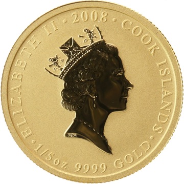 2008 20 Dollars – Elizabeth II (Peonies)