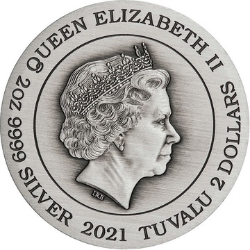 2 Dollars – Elizabeth II (Dragon and Tiger)