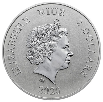 2020 2 Dollars – Elizabeth II (Yellow Snake)