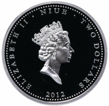 2012 2 Dollars – Elizabeth II (Winter Palace)