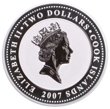 2007 2 Dollars – Elizabeth II (8th March)