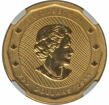 2011 200 Dollars – Elizabeth II (Royal Canadian Mounted Police 99999)