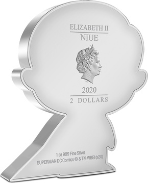 2020 2 Dollars – Elizabeth II (Superman)