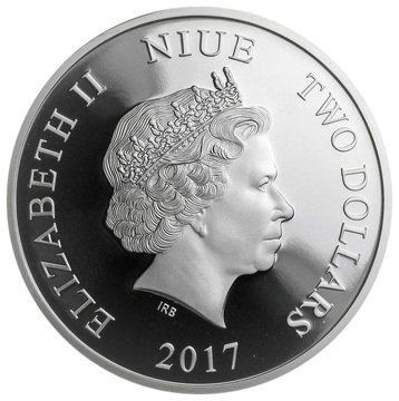 2017 2 Dollars – Elizabeth II (Christmas Greetings)