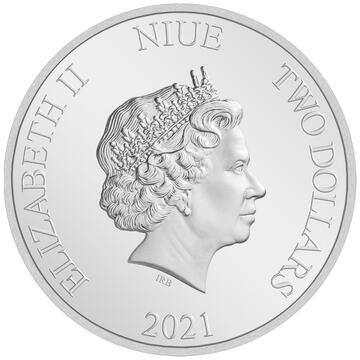 2021 2 Dollars – Elizabeth II (Hermione Granger)