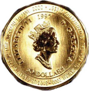 1997 50 Dollars – Elizabeth II (R.C.M.P.)