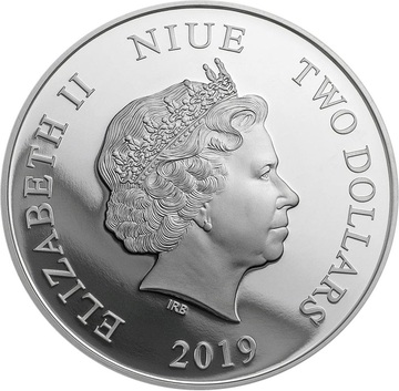2019 2 Dollars – Elizabeth II (Felix the Cat)