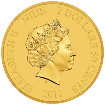 2017 2 Dollars 50 Cents – Elizabeth II (The Gallopin’ Gaucho)