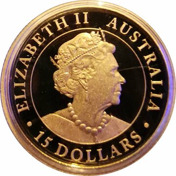 2020 15 Dollars – Elizabeth II (6th Portrait – Hand of Faith – Gold Bullion)