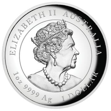1 Dollar – Elizabeth II (6th Portrait – Year of the Ox – Silver Proof – High Relief)