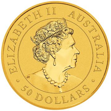 2021 50 Dollars – Elizabeth II (6th Portrait – Kangaroo – Gold Bullion Coin)