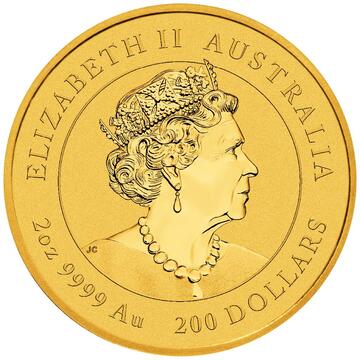 2021 200 Dollars – Elizabeth II (6th Portrait – Year of the Ox – Gold Bullion Coin)