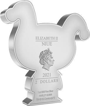 2021 2 Dollars – Elizabeth II (Harley Quinn)