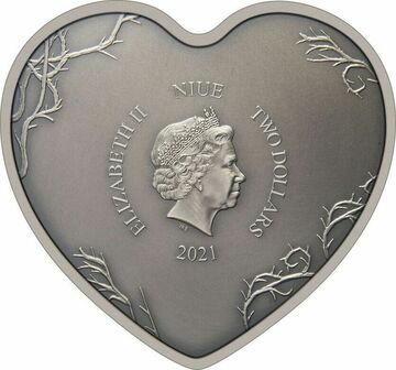 2021 2 Dollars – Elizabeth II (Love is Eternal)