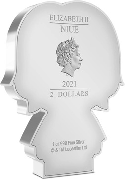 2021 2 Dollars – Elizabeth II (Luke Skywalker)