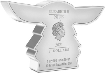 2021 2 Dollars – Elizabeth II (The Child)