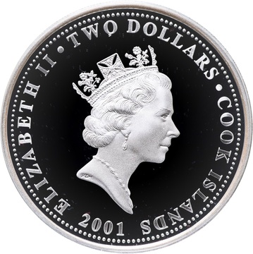 2001 2 Dollars – Elizabeth II (Mikado Pheasant)