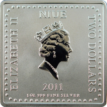 2011 2 Dollars – Elizabeth II (Sandy)