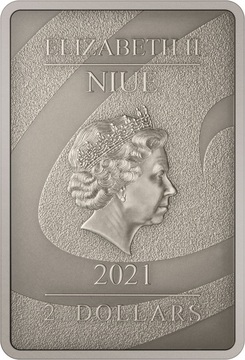 2021 2 Dollars – Elizabeth II (Jack Skellington)