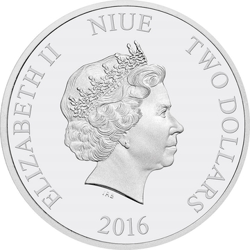 2016 2 Dollars – Elizabeth II (Sherlock Holmes)