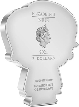 2021 2 Dollars – Elizabeth II (Newt Scamander)