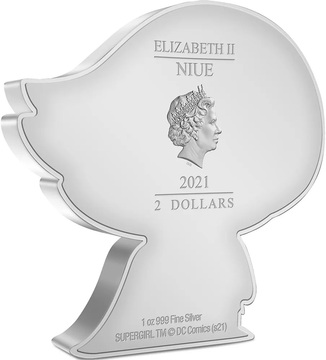 2021 2 Dollars – Elizabeth II (Supergirl)