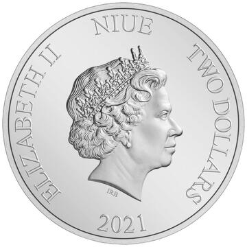 2021 2 Dollars – Elizabeth II (Anakin Skywalker)