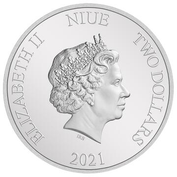 2021 2 Dollars – Elizabeth II (Swamp Thing)
