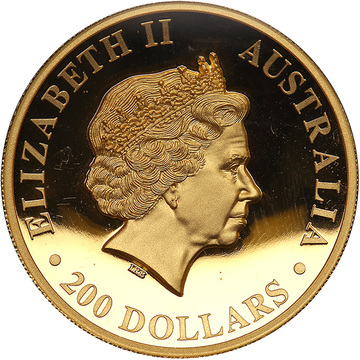2013 200 Dollars – Elizabeth II (4th Portrait – Koala – Gold Bullion Coin)