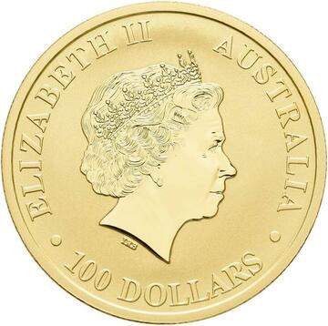 2018 100 Dollars – Elizabeth II (4th Portrait – Emu)