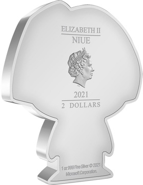 2021 2 Dollars – Elizabeth II (Cortana)