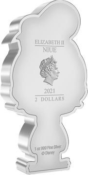 2021 2 Dollars – Elizabeth II (Donald Duck)