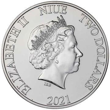 2021 2 Dollars – Elizabeth II (Hakuna Matata)