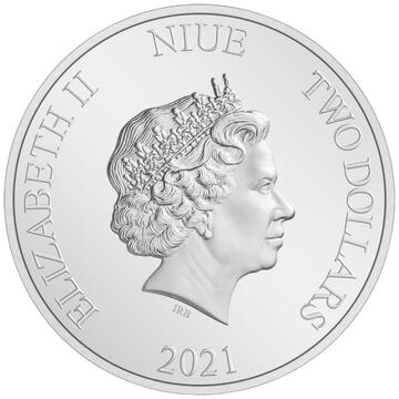 2021 2 Dollars – Elizabeth II (Season’s Greetings)