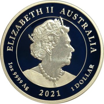 1 Dollar – Elizabeth II (6th Portrait – Her Majesty’s 95th Birthday)