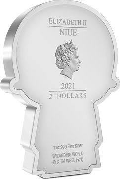 2021 2 Dollars – Elizabeth II (Albus Dumbledore)
