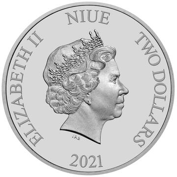 2021 2 Dollars – Elizabeth II (The Flying Dutchman)